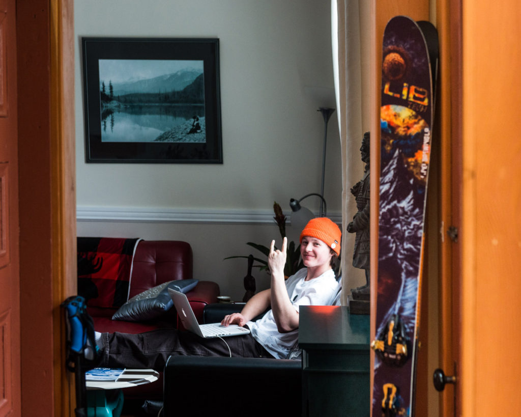 Lucas Wachs, 10 Barrel Brewing Co. Athlete, Skiing